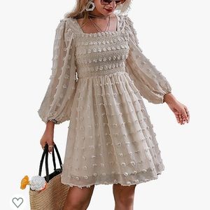 BerryGo Women's Vintage Off Shoulder High Waist Floral Print Beach Mini Dress